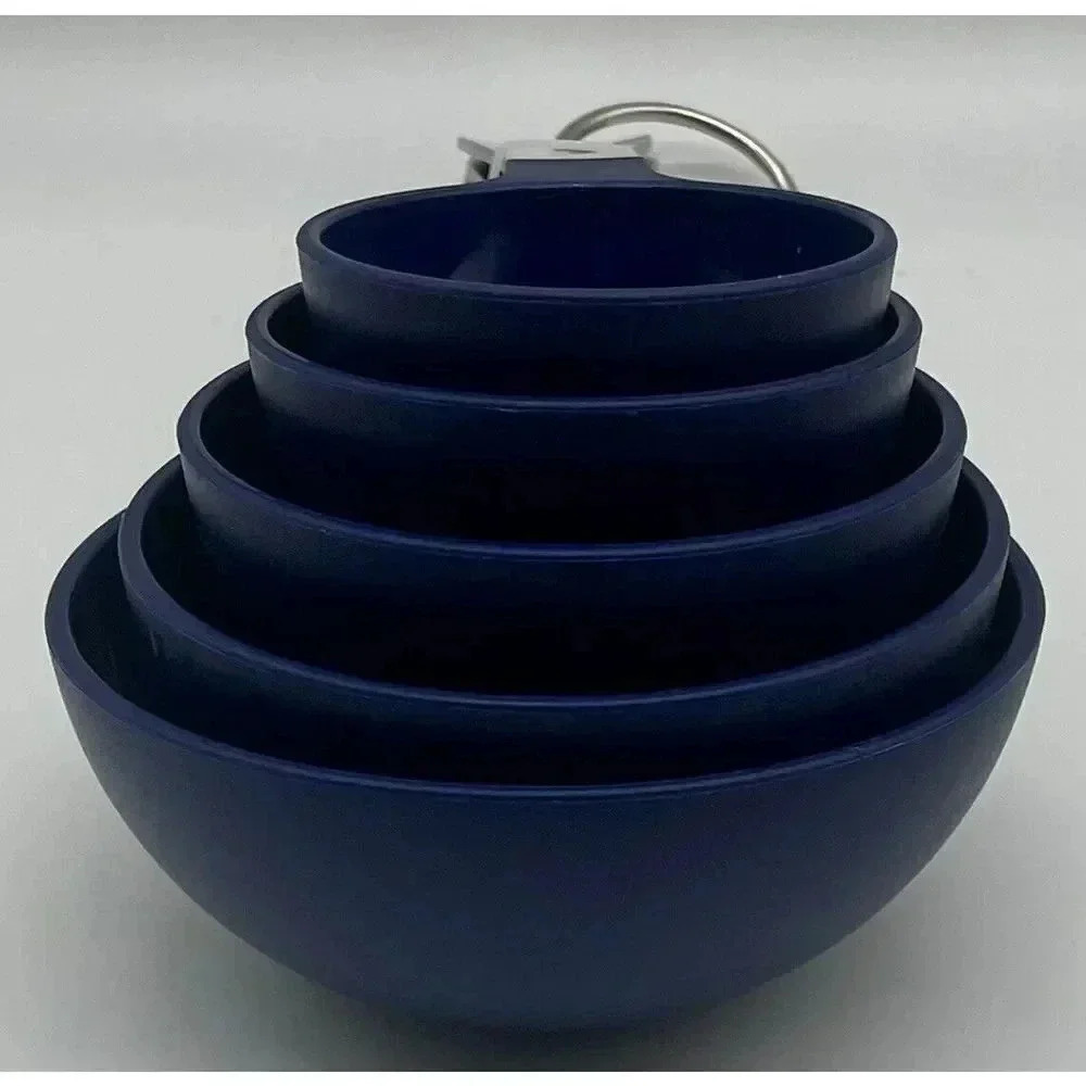 Cook With Color 12 PC‎ Measuring Cups Set Assorted Sizes Blue New - Picture 5 of 9